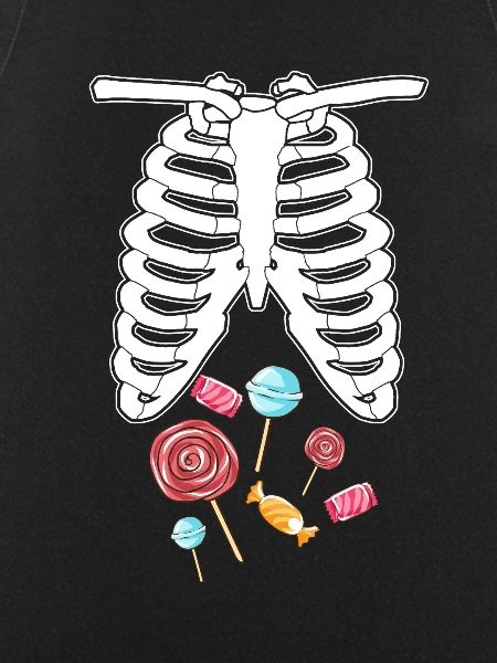 Halloween skeleton sweets