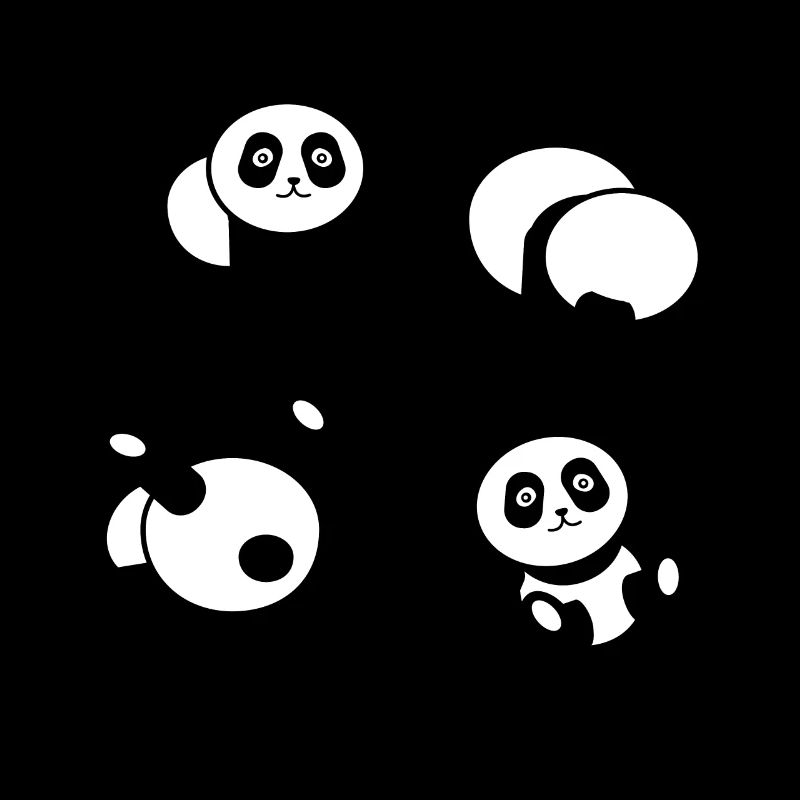 panda bear funny gift