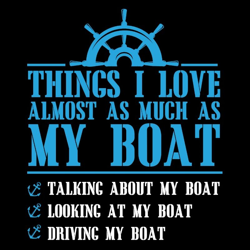 Sailing sailboat boat sailor skipper gift