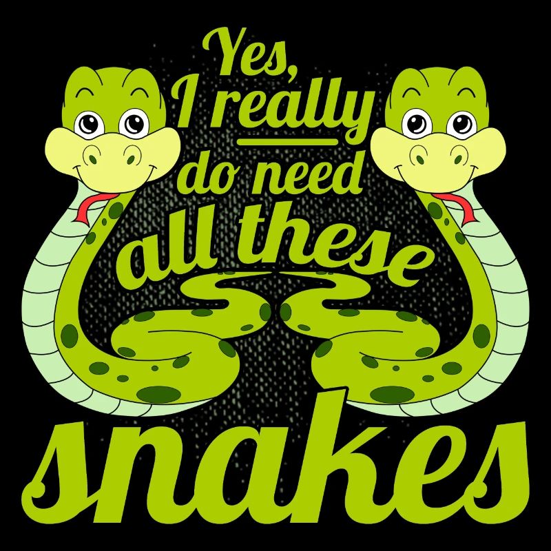 I Really Do Need All These Snakes Python serpent