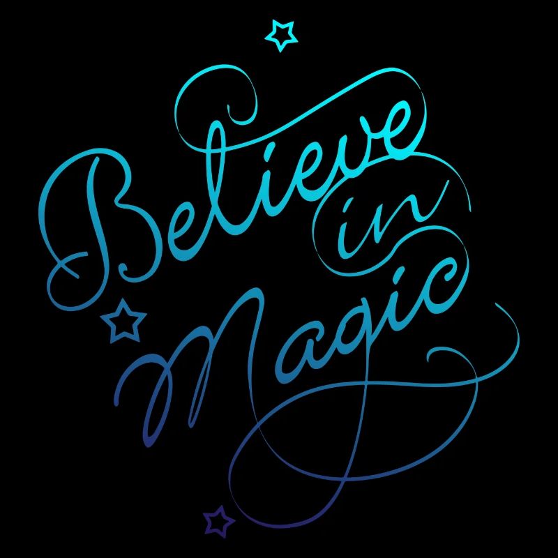 Believe in Magic blue