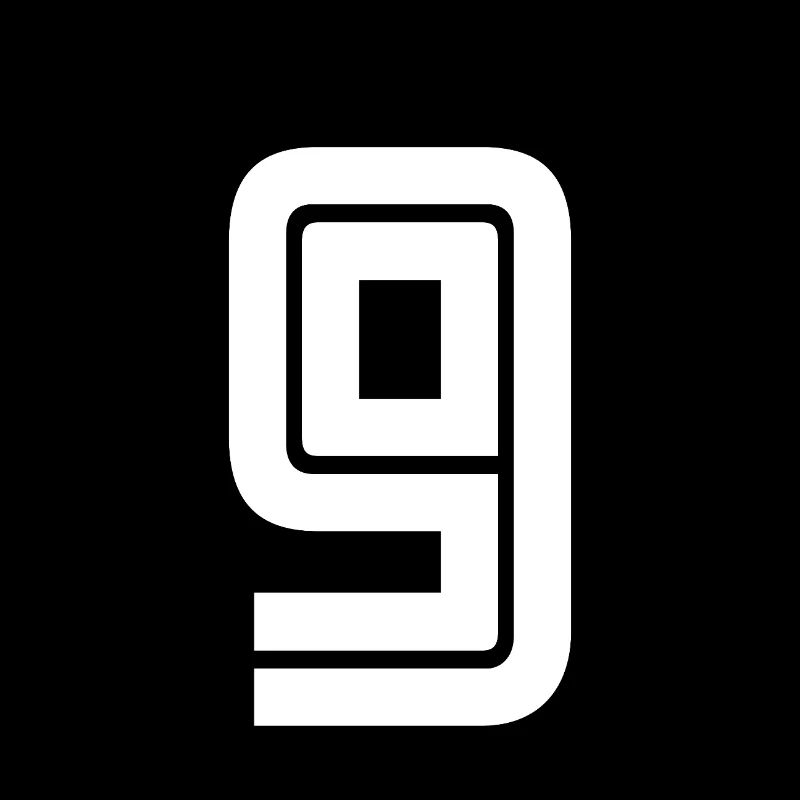Jersey number 9 – 9th anniversary gift