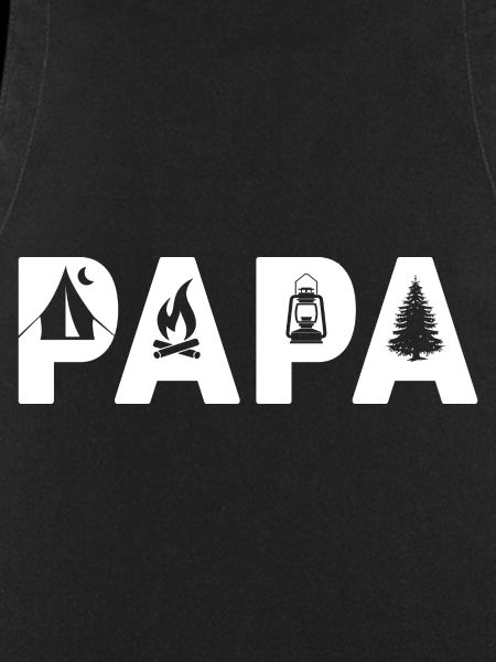 dad camping hiked
