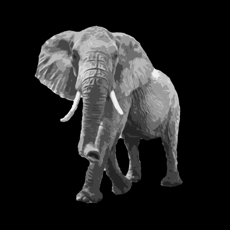 Groß wie ein Elefant