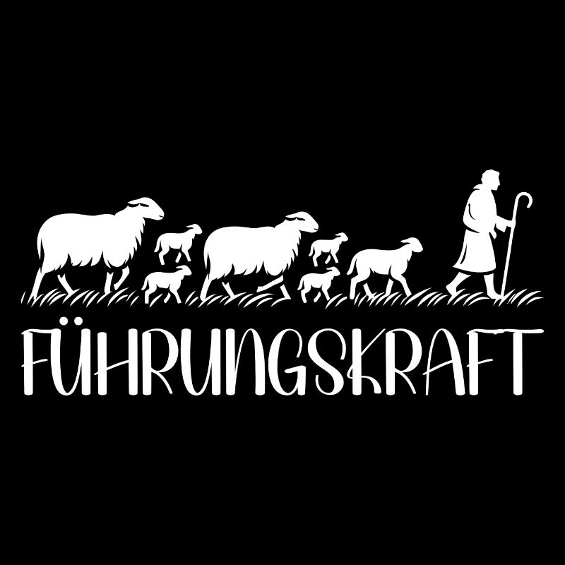 Führungskraft Schafe Geschenkidee Schafhirte Humor