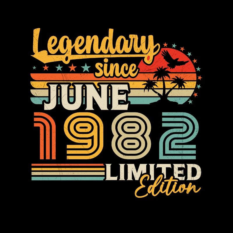 Legendär seit Juni 1982 Geburtstagsgeschenk