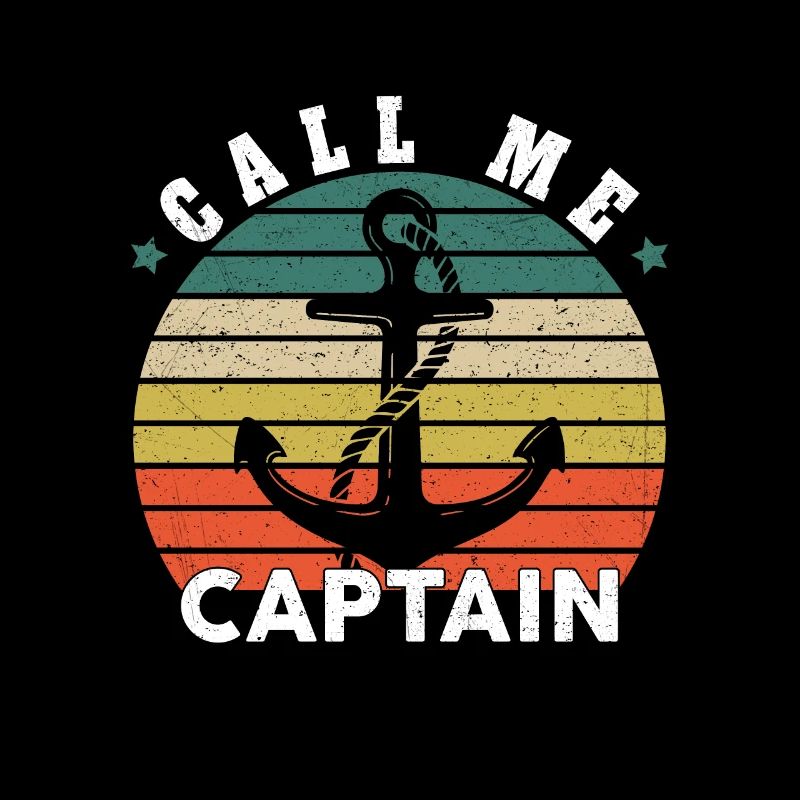 Nennen Sie mich Kapitän Boot Segelboot Meer Geschenk