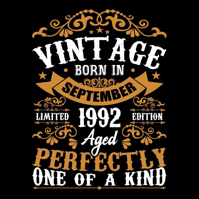 Septembre 1992 Cadeau Anniversaire 1992 Septembre