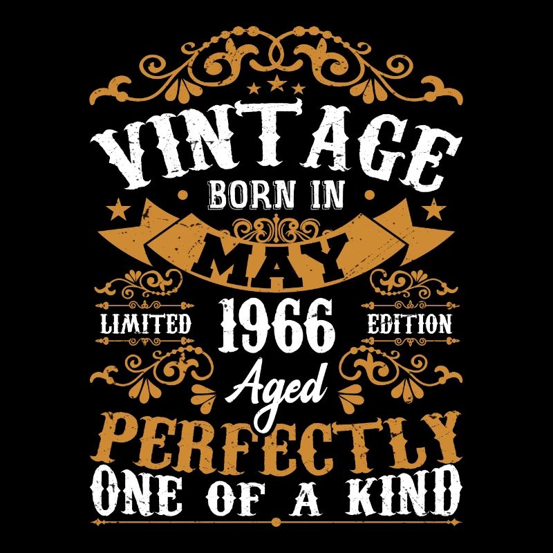 May 1966 Birthday May 1966 Gift May 1966