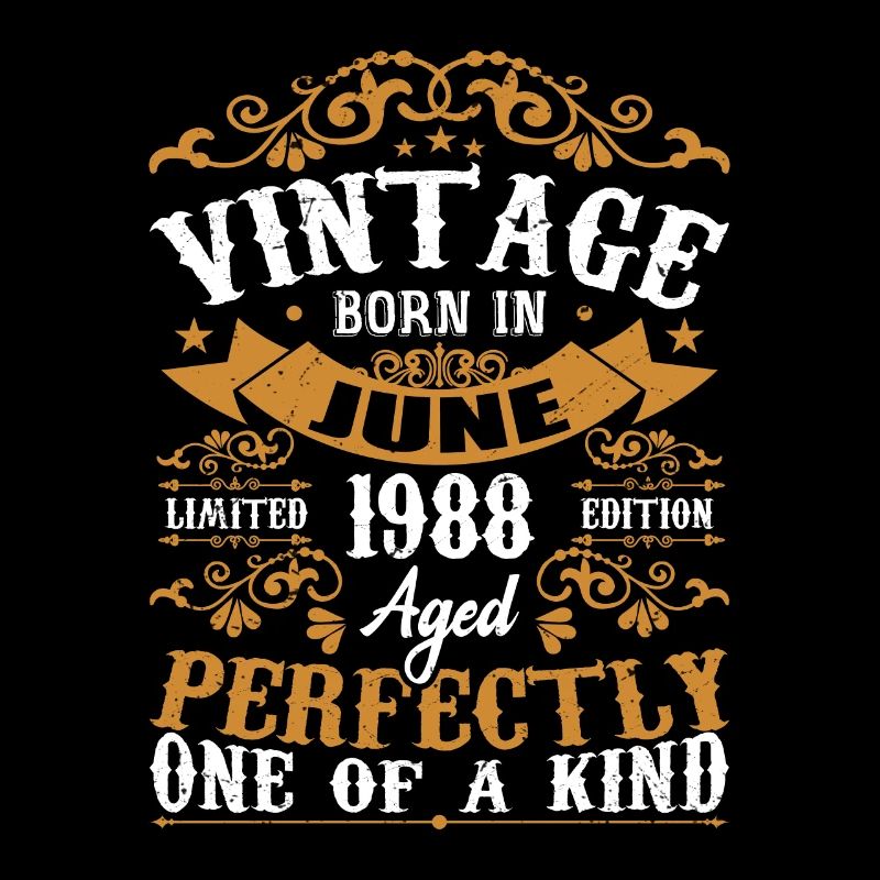 Geschenk Juni 1988 Geburtstag Juni 1988 Juni 1988