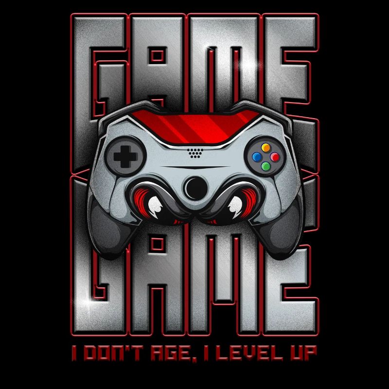 I Don't Age I Level Up Funny Retro Video Game