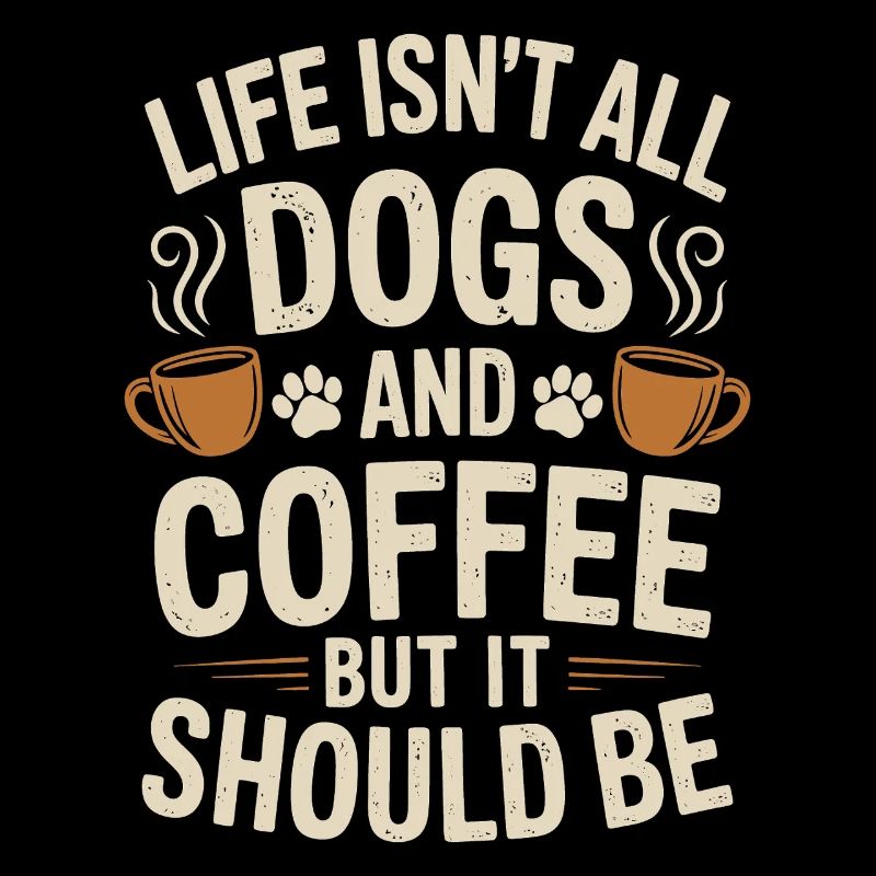 Kaffee Spruch Hunde Lustiges Kaffee Geschenk