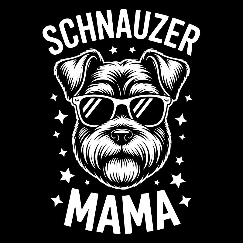 Schnauzer Saying Mom Funny Schnauzer Gift