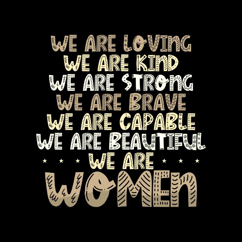 Women Gift Loving Kind Strong Brave Capable