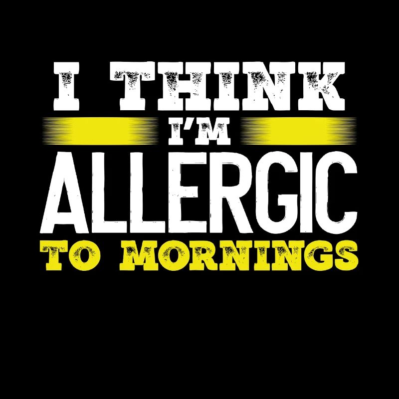 Sarkastische Allergie gegen Morgensarkasmus Geschenk