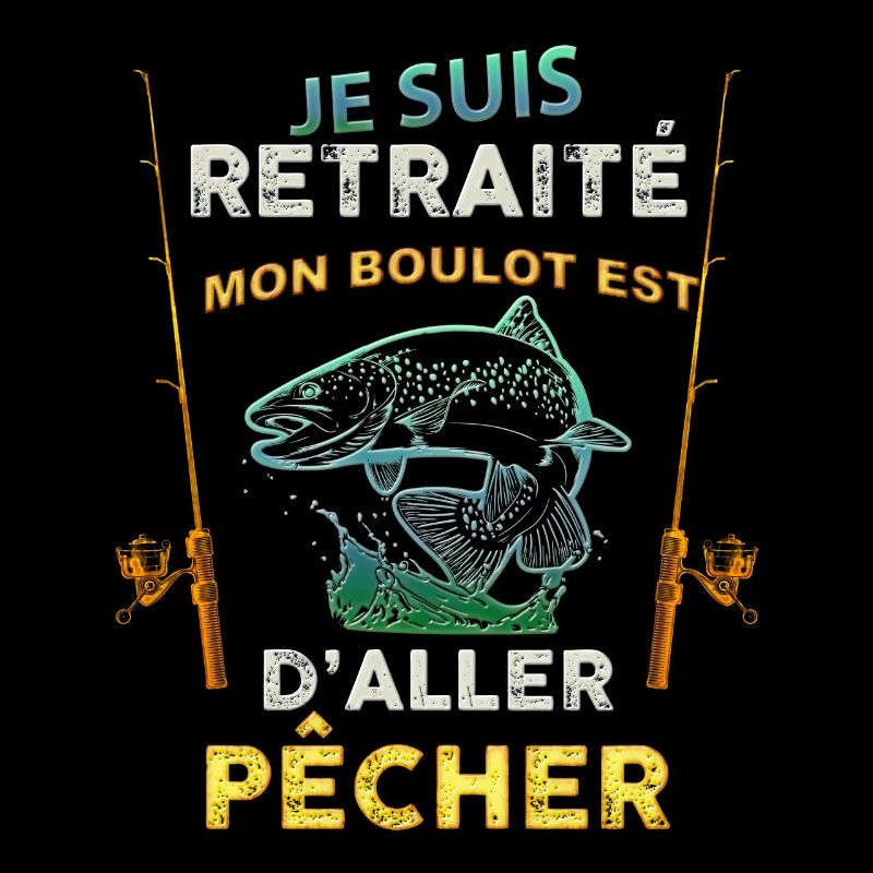 Retraite et pêche le boulot de mon Papy pêcheur