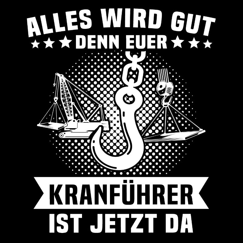 Kranfahrer Kranführer Kran Fahren