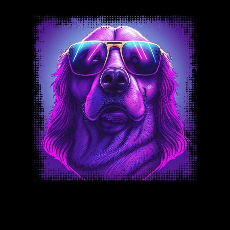 Hunde Spruch Golden Retriever Design
