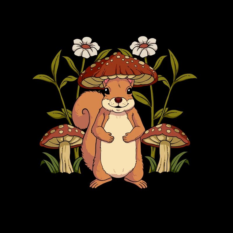Cottagecore Squirrel