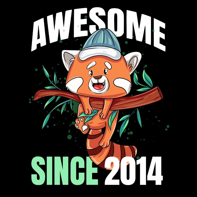 Awesome Since 2014 - 9th Red Panda Birthday