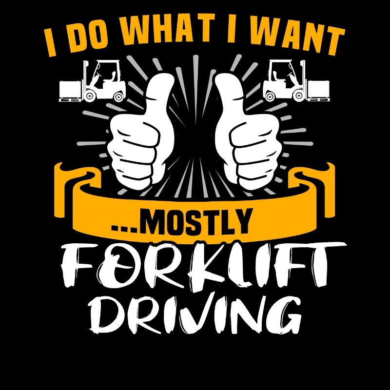 Forklift truck driver