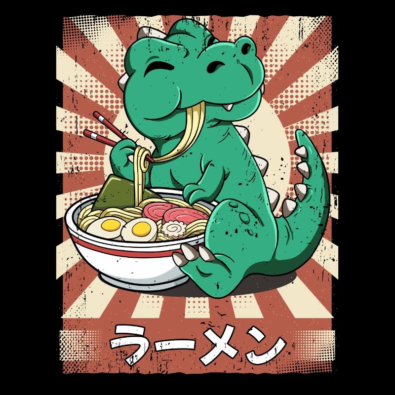 Ramen T-rex Soupe de nouilles Ramen