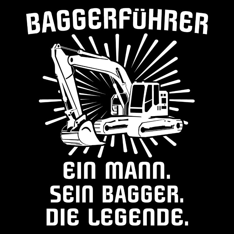 Baggerfuehrer Baggerfahrer