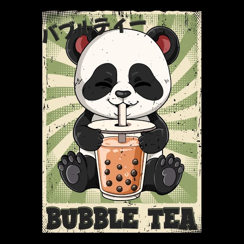 Boba Tea Panda Bubble Tea