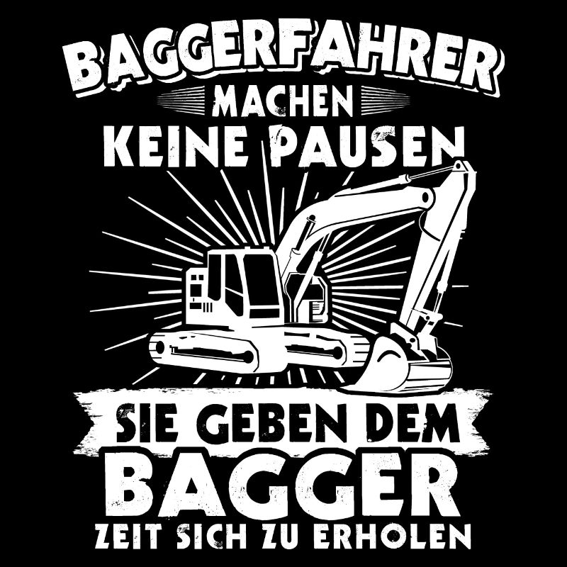 Baggerfuehrer Baggerfahrer