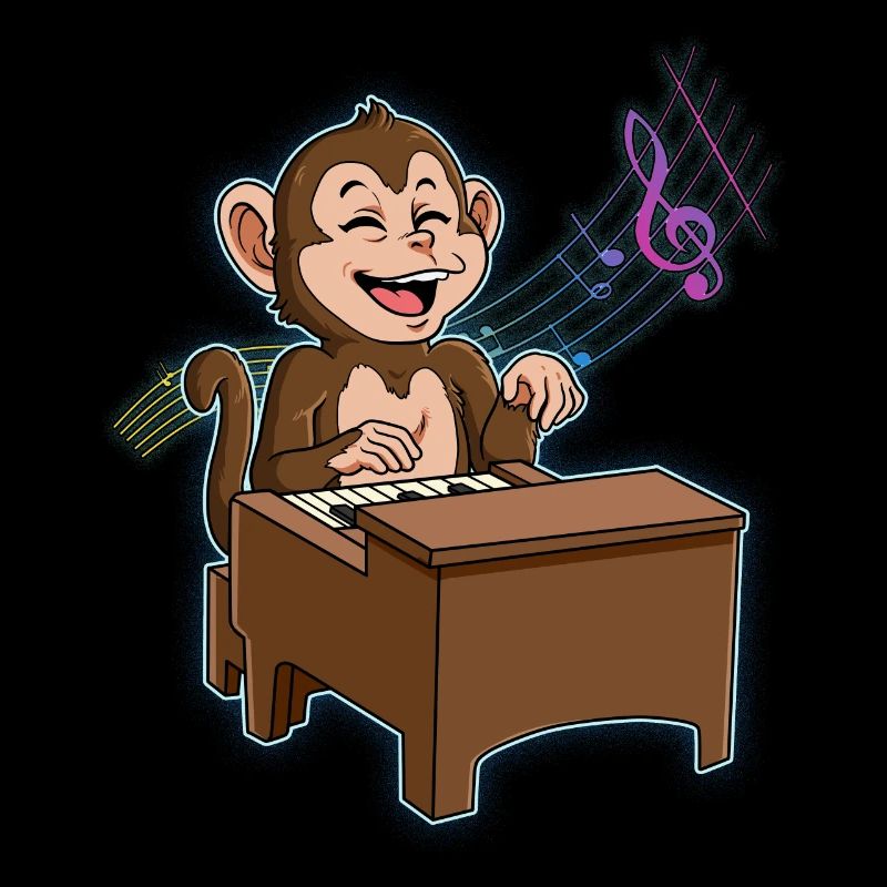 Pianiste Singe