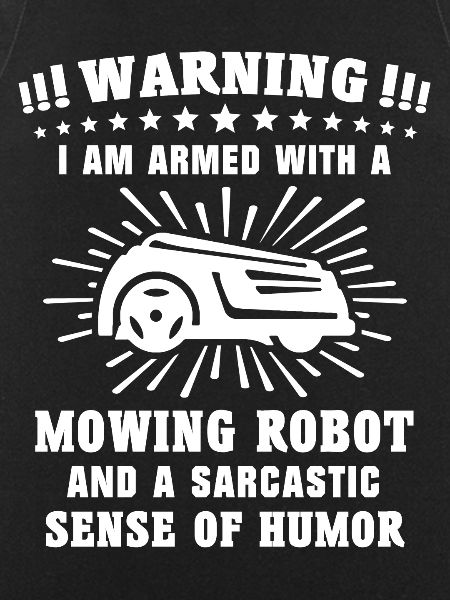 Robotic lawn mower