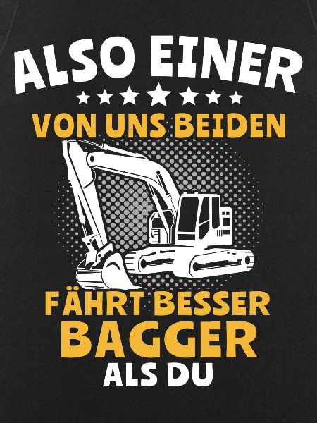 Bagger Baggerfahrer