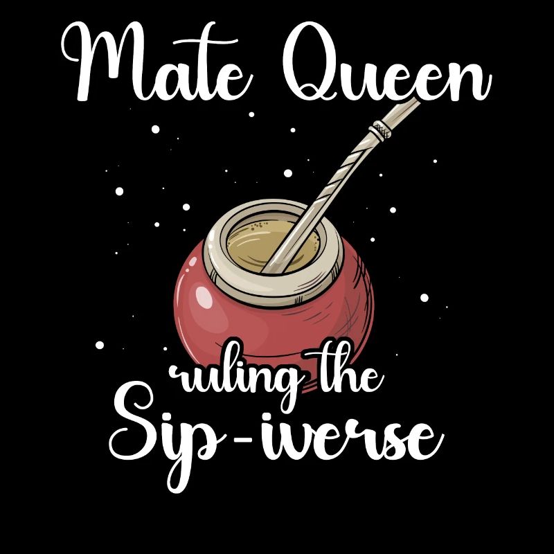 Yerba mate tea drinker