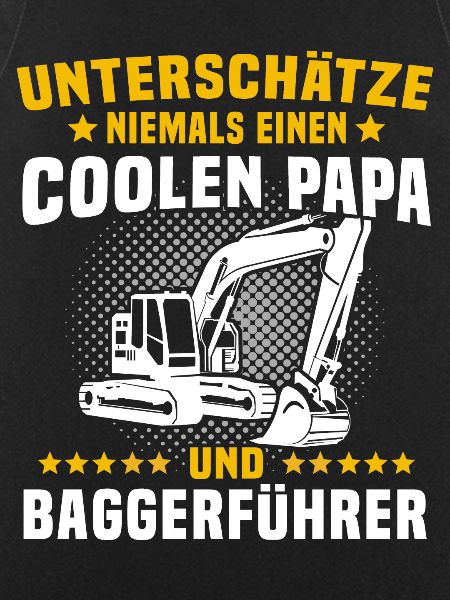 Baggerfahrer Papa Baggerführer