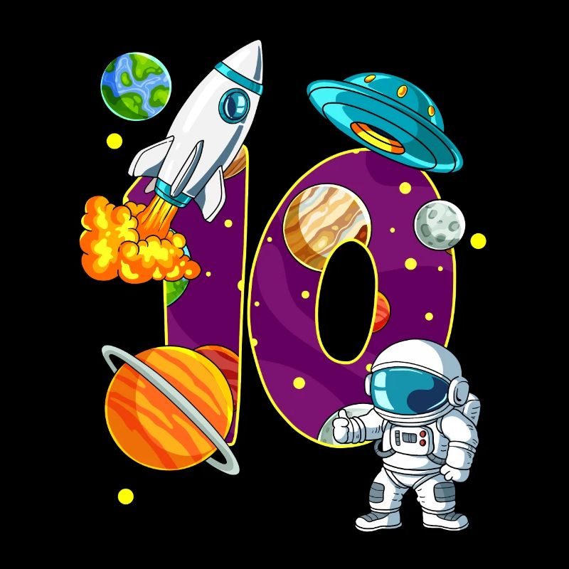 10 anniversaire astronaute de l’espace 10 ans