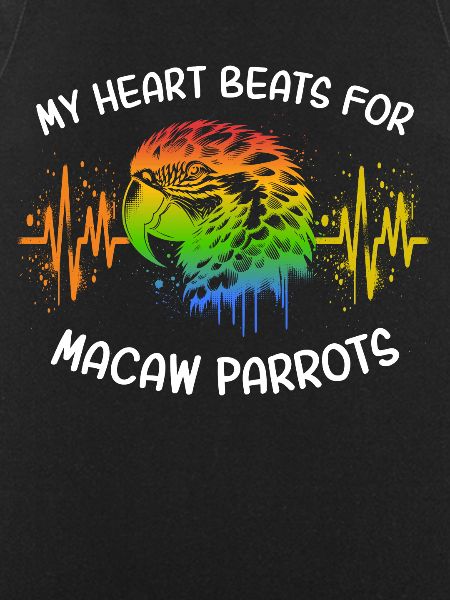 ECG Parrot Heart Line