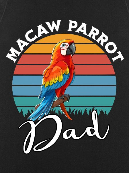 Macaw Parrot Dad
