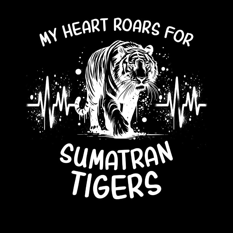 Sumatra Tiger Herzlinie