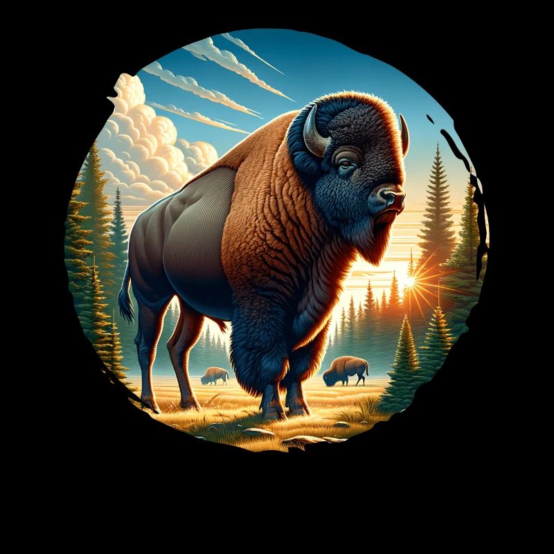 Bison Bison des prairies
