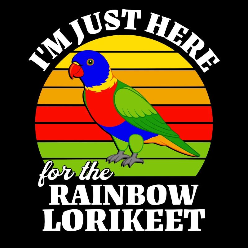 Lustige Regenbogenlori Sprüche