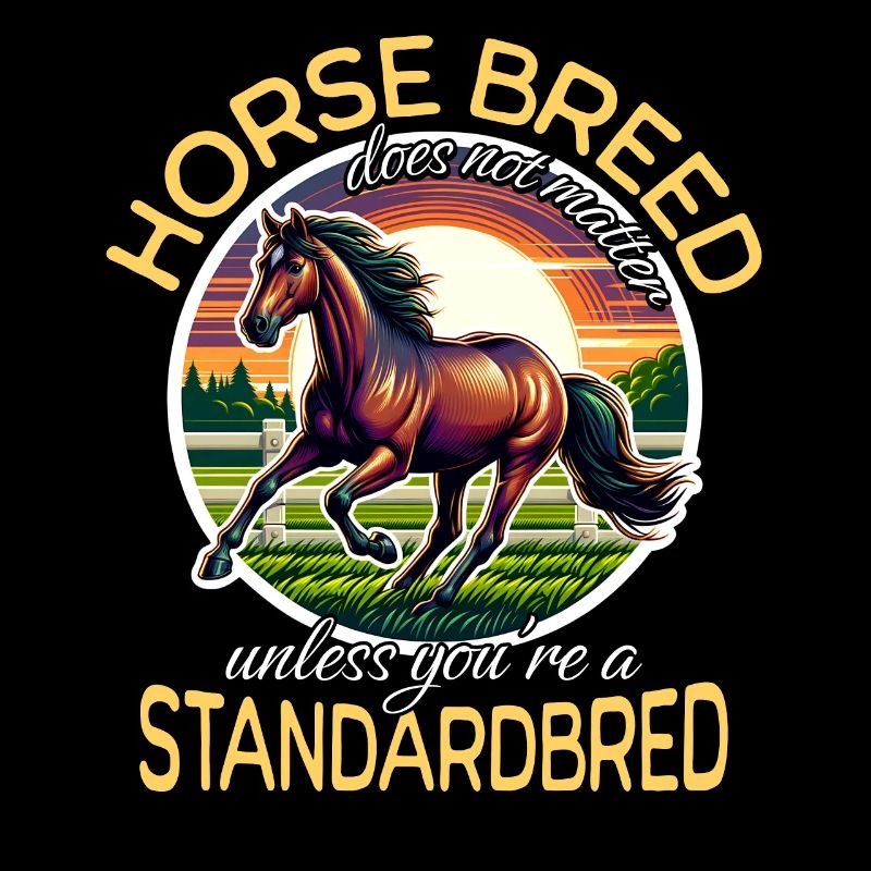 Standardbred trotters