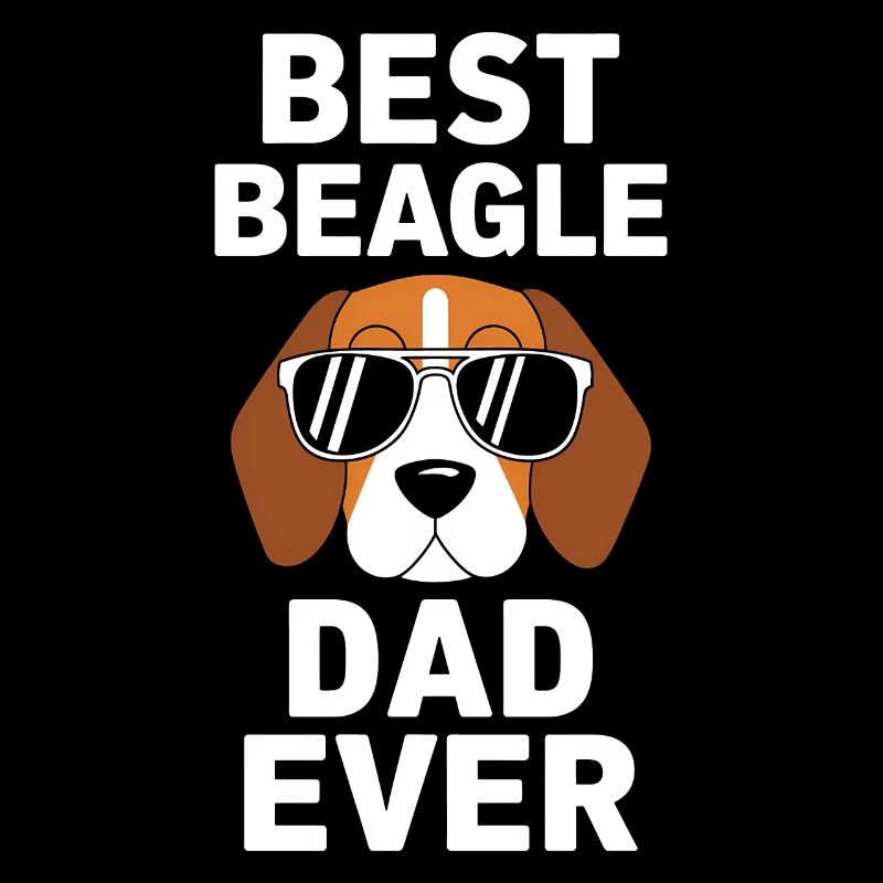 Beagle Dad Dog Father Funny Beagle Gift