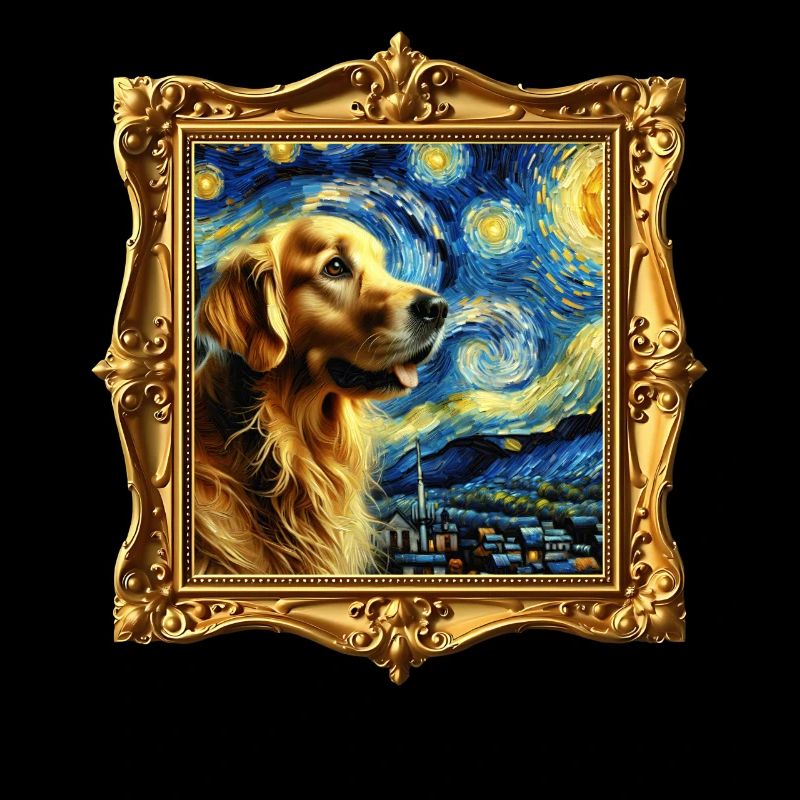 Labrador Starry Night