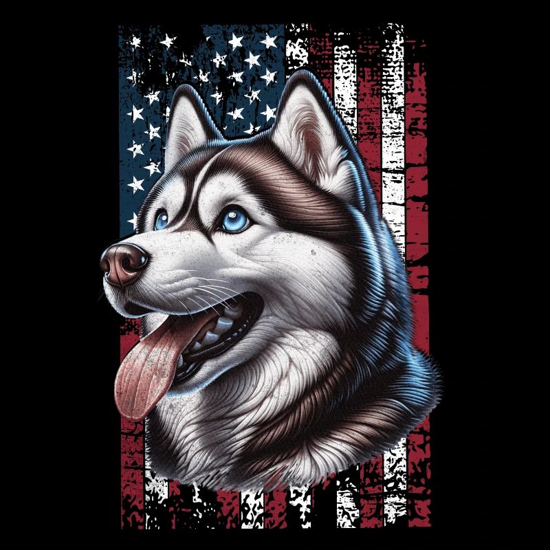 Husky US Schlittenhund