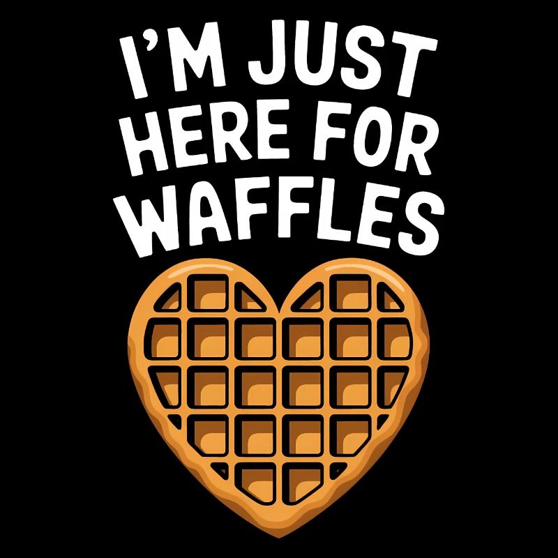 Waffeln Spruch Dessert Lustiges Waffeln Geschenk