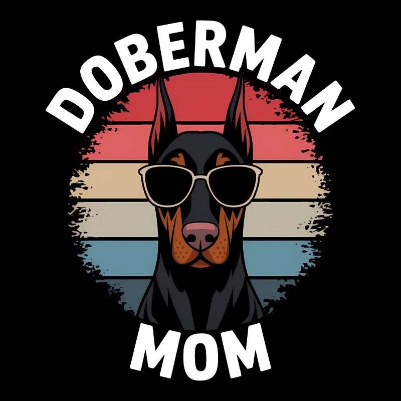 Dobermann Spruch Mama Lustiges Dobermann Geschenk