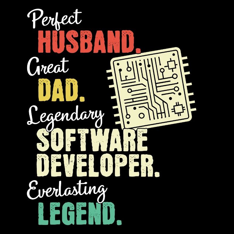 Software Entwickler Papa