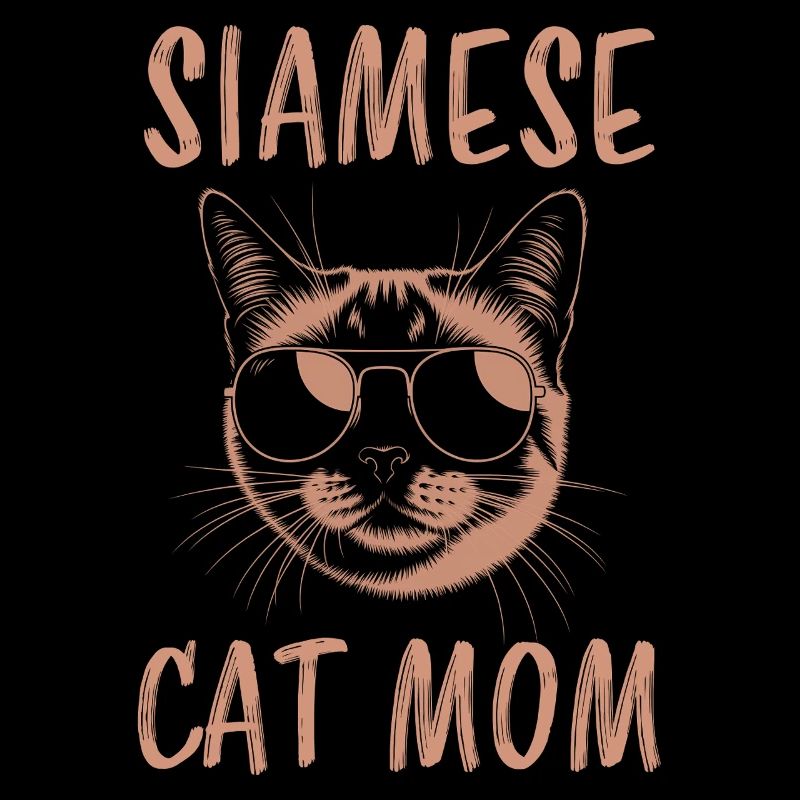 Siamese Cat Saying Siamese Cat Mom Siamese Cat Gift
