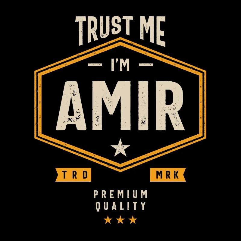 Amir Personalisierter Name Geburtstagsgeschenk
