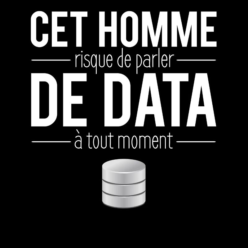 Cet Homme Risque De Parler De Data Humour